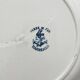 4 flat plates in “Barbeaux” ironstone, Clairefontaine earthenware