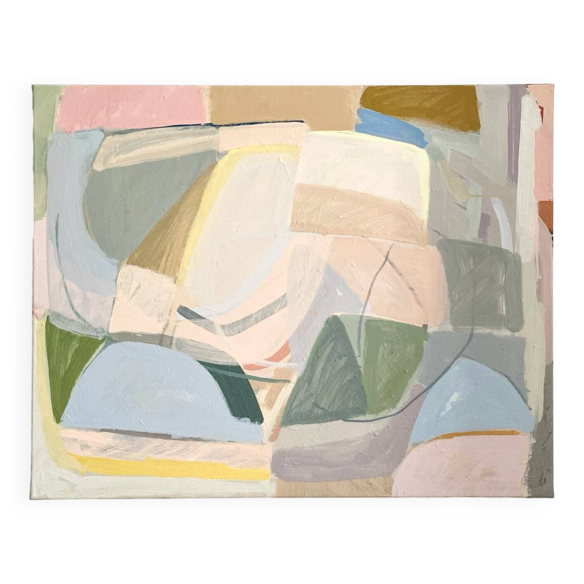 Acrylic on contemporary canvas