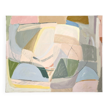Acrylic on contemporary canvas