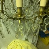 12-branched stamped chandelier