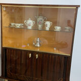 Vitrine vintage en bois