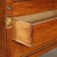 Commode Empire ancienne en noyer avec détails dorés, XIXe siècle