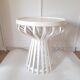 Curved wooden side table Habitat 90s