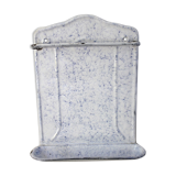 Set of utensils and kitchen utensils made of enamelled sheet metal