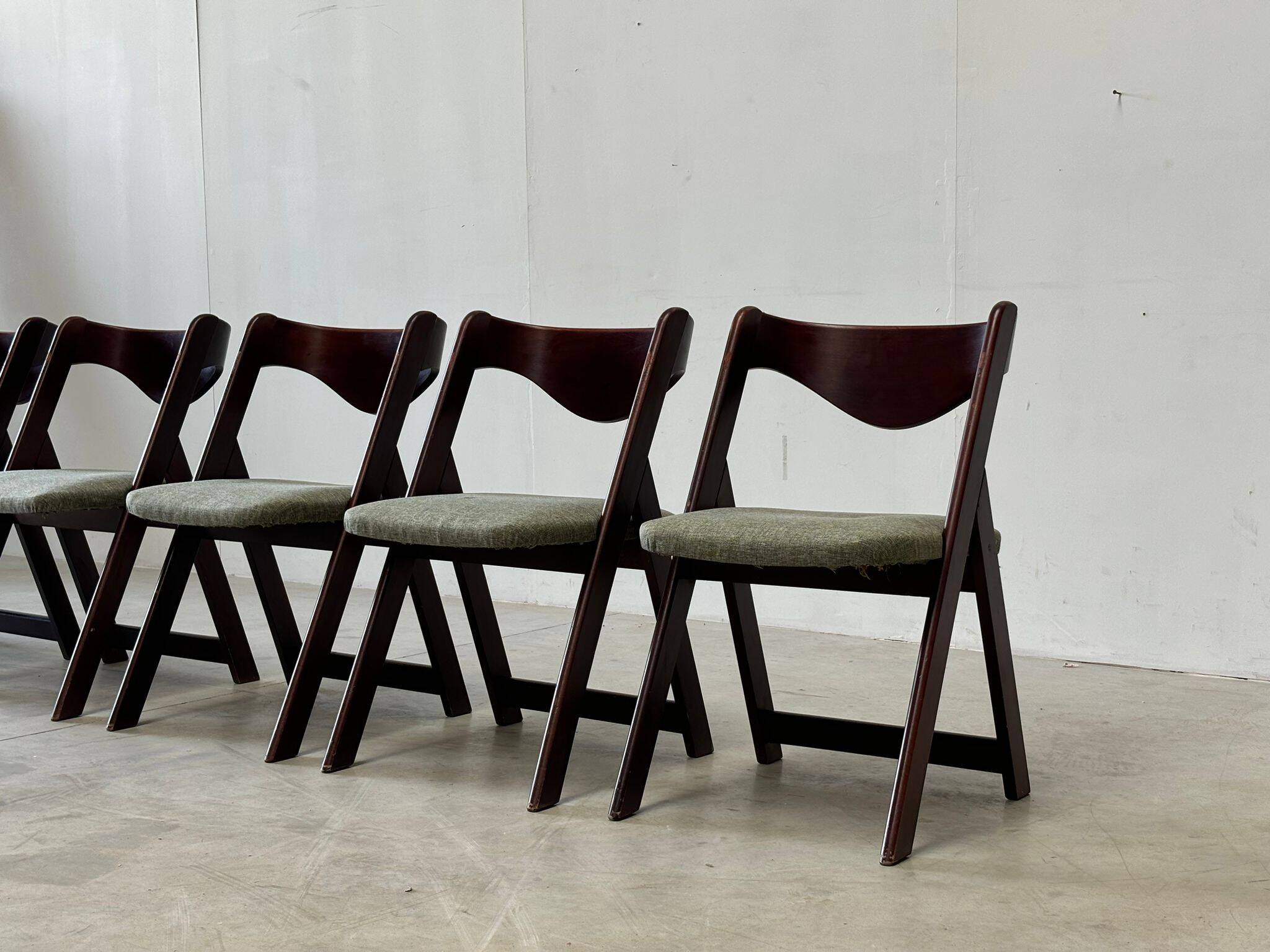 Mid century  italian dining chairs, 1960s