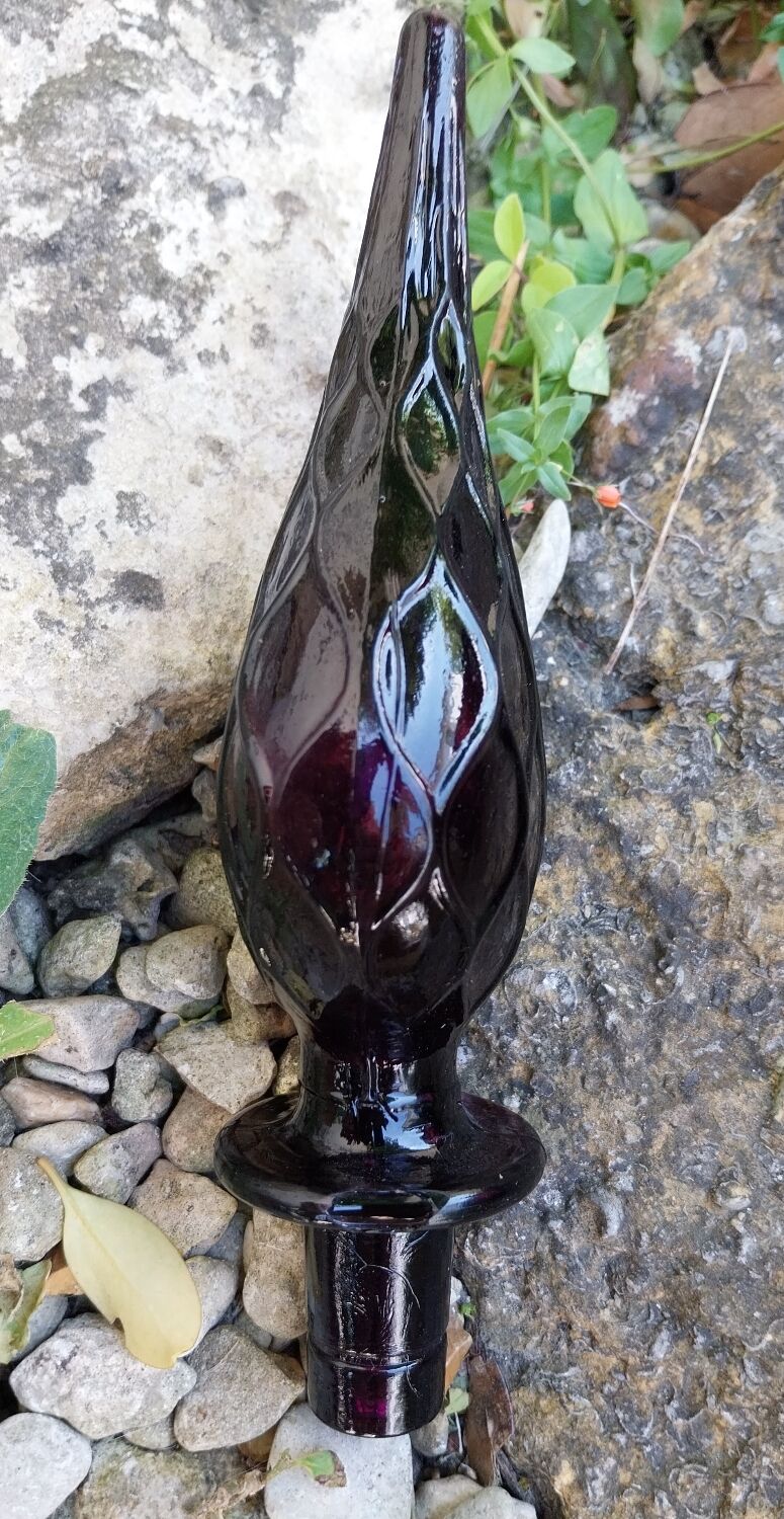 Empoli glass decanter