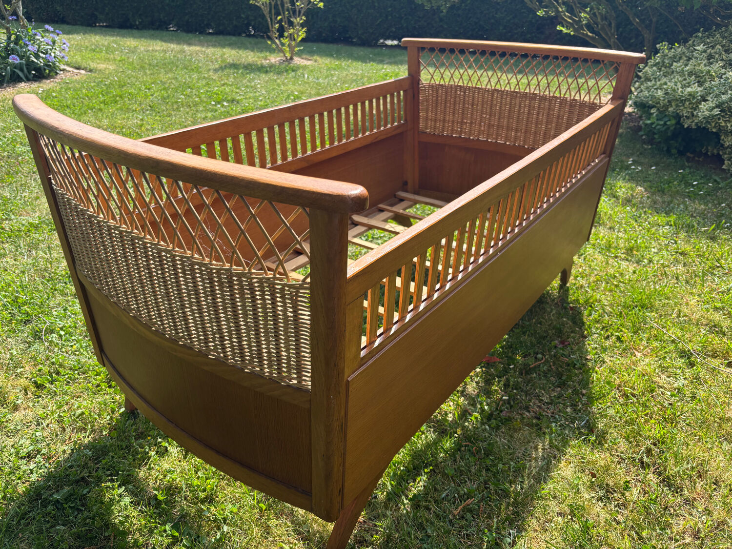 Vintage baby cot