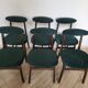 Ensemble de 6 chaises conçues par T. Halas vintage 60