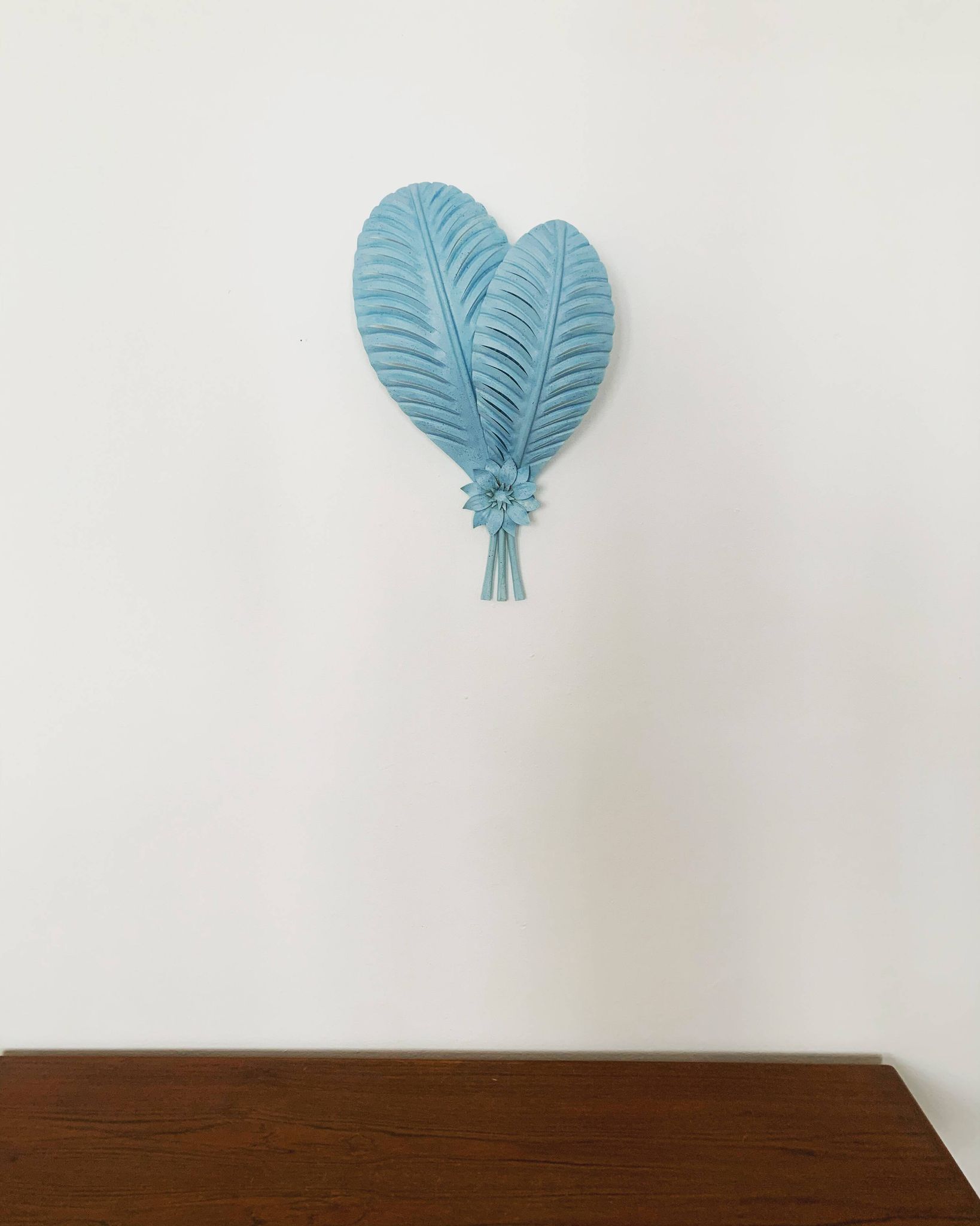 Italian Hollywood Regency Metal Wall Lamp