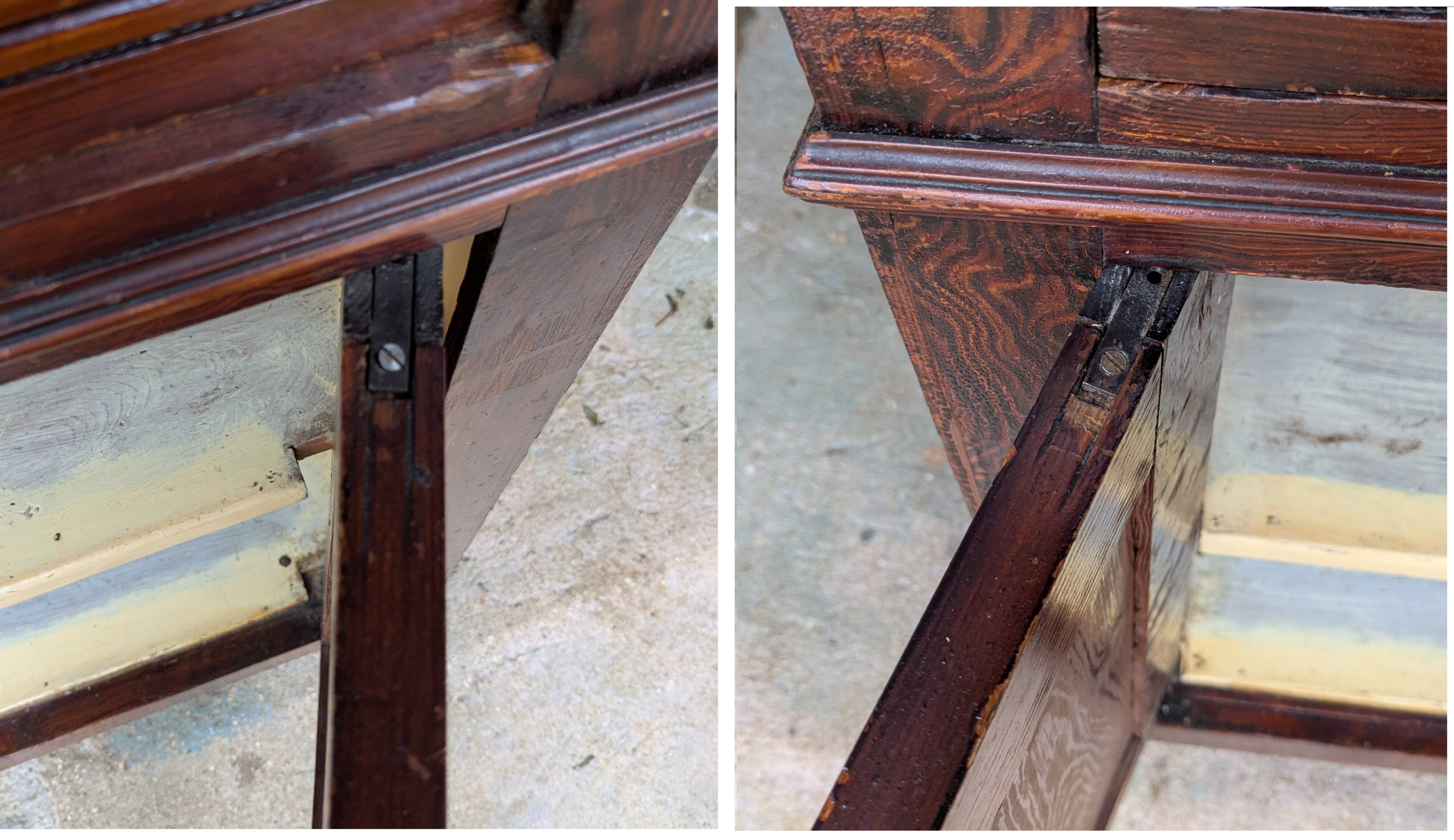 Japanese-style two-body buffet - Arts and crafts - circa 1900 Art Nouveau
