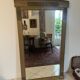 Antique art deco mirror