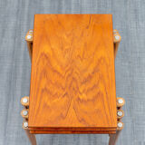 Set of three tables gigognes years teak, Edition Opal, Vintage