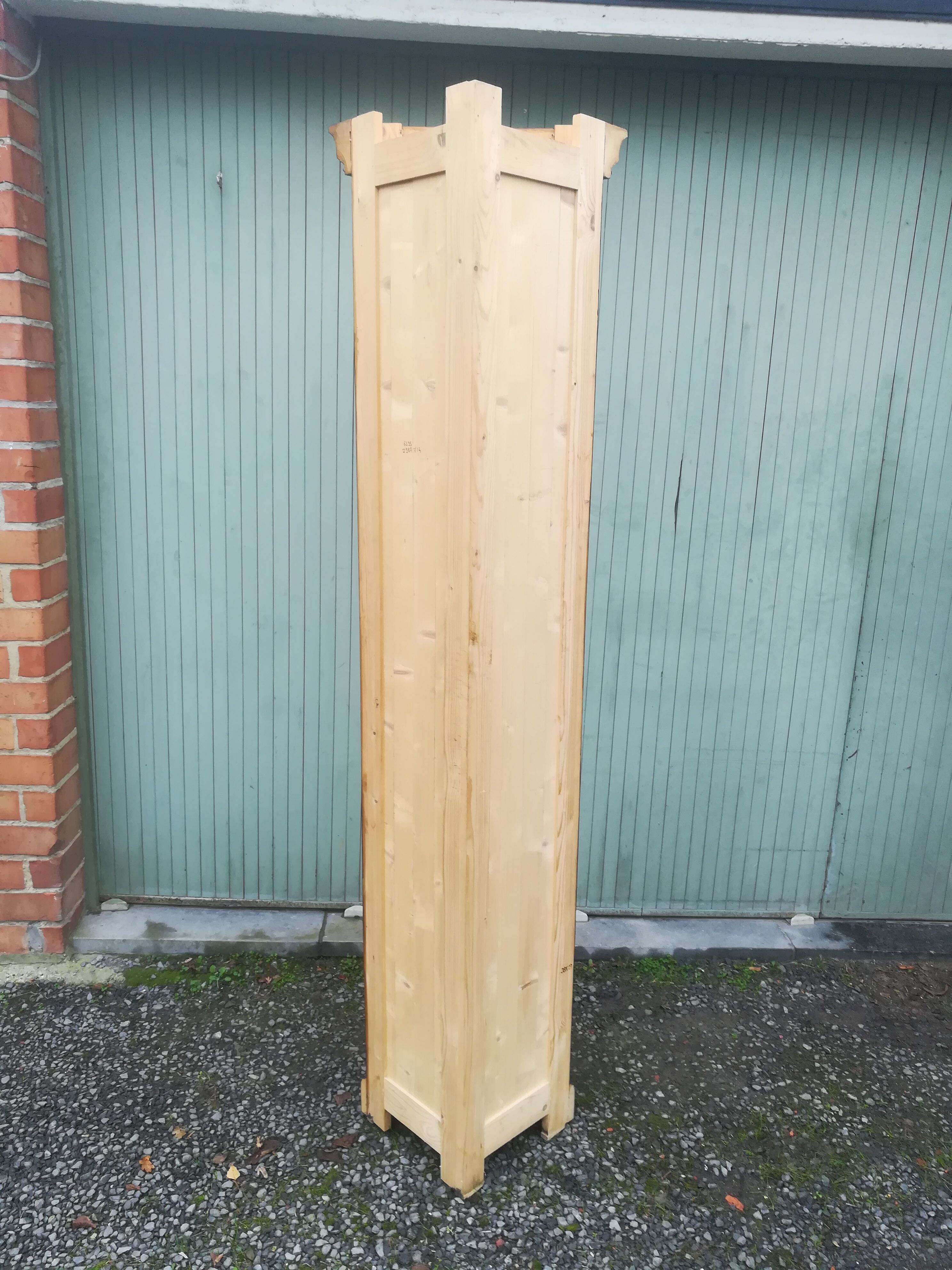 Black patina corner library