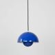 Pair of 2 Danish pendant lamps Flowerpots by Verner Panton, Louis Poulsen