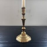 Bougeoir classique en laiton