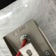 Pair of Murano Sil Lux wall sconces in alabaster glass and aluminum