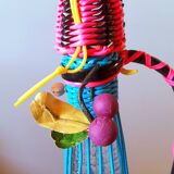 Scoubidous bottles from the 60s