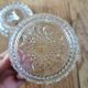 Vintage glass candy box from Reims