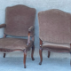 Pair of Queen's armchairs