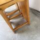Scandinavian pine stools with Japanese inspiration.