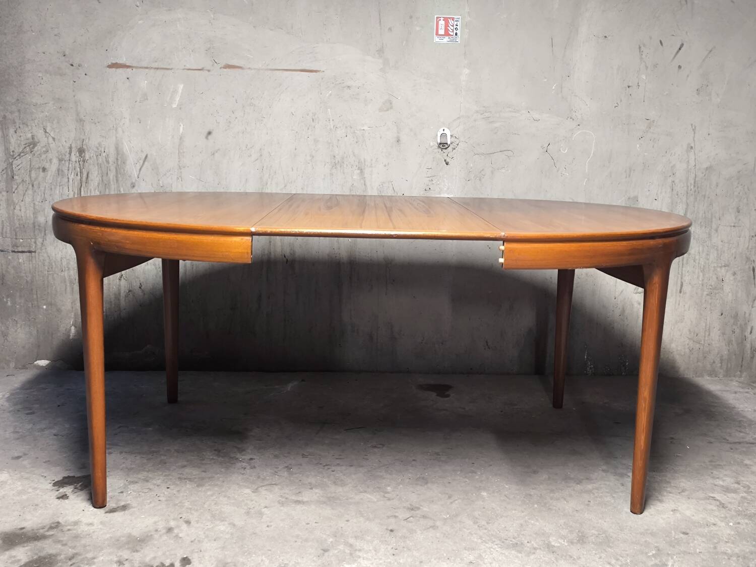 Vintage Scandinavian teak table from the 1960s by Johannes Andersen.