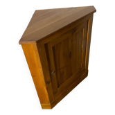 Cherry wood corner cupboard.