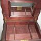 Table in marquetry style Louis XV Napoleon lll