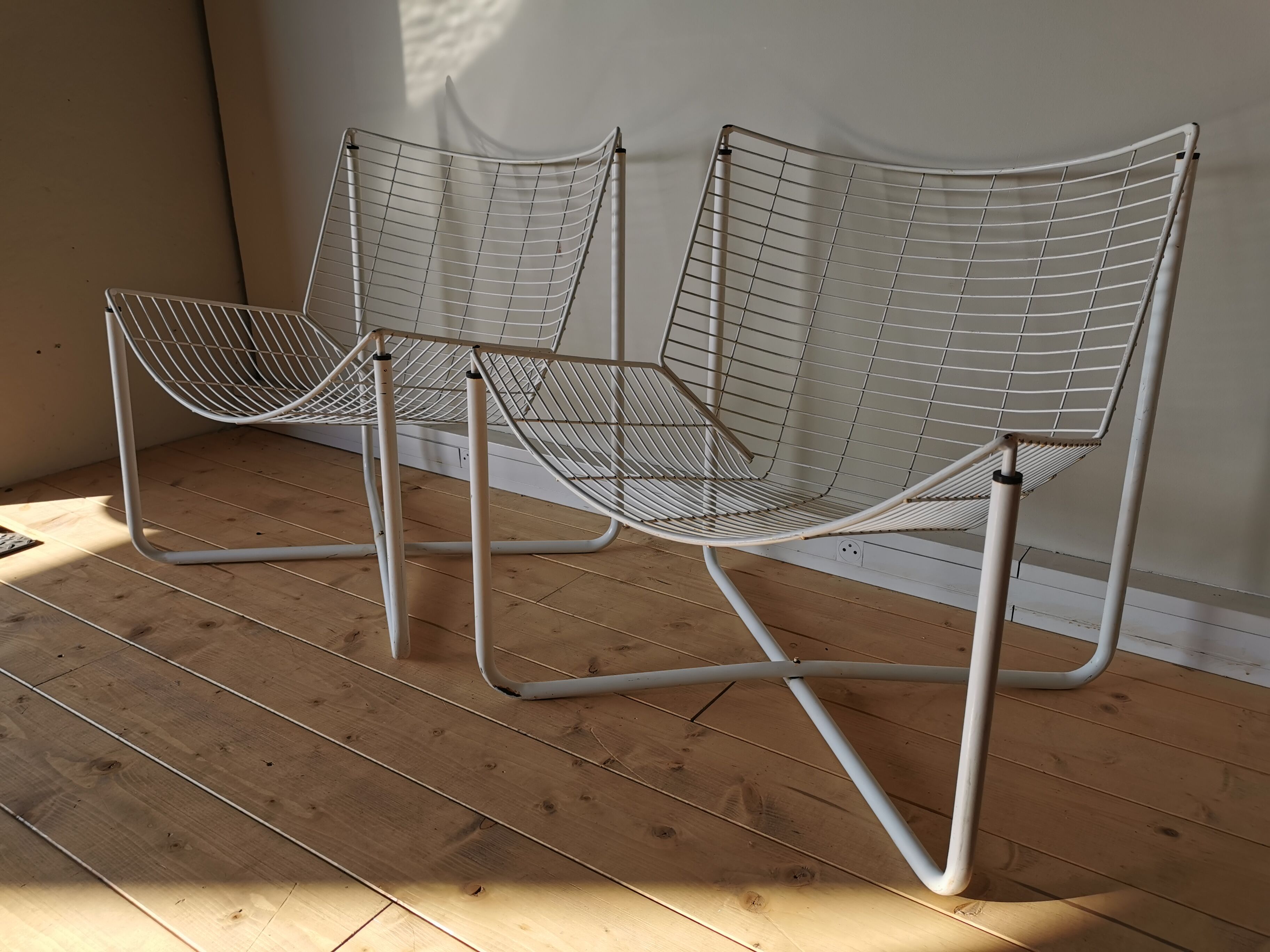 Pair of armchairs "jarpen" by niels gammerlgaard for ikea