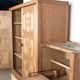 Solid oak buffet and faience, Guillerme and Chambron for your home,