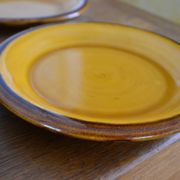 Saint Clément plates porcelain from the 1960s.