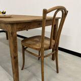 Pine farm table, spindle legs