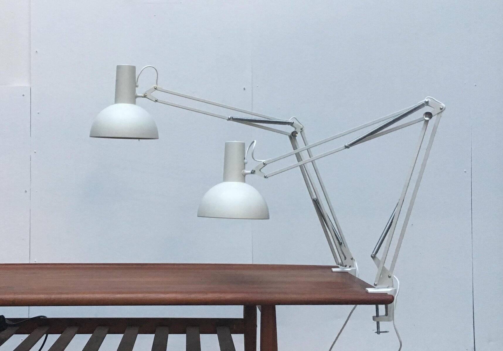 IT Mid-Century Desk Lamp by Louis Poulsen, 1970s, Set of 2