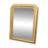 Miroir Louis-Philippe doré 60x81cm