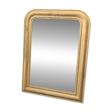 Miroir Louis-Philippe doré 60x81cm