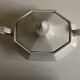 Neo Classic Greek Revival Octagonal Beaded English Earthenware Centerpiece