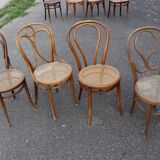 Series 8 mismatched bistro chairs