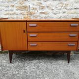 Scandinavian teak dressing table
