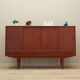 Buffet haut en teck, design danois, années 1960, fabrication : Westergaards Møbelfabrik