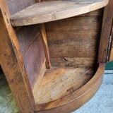 Beautiful 1 door corner in oak from the 19th century