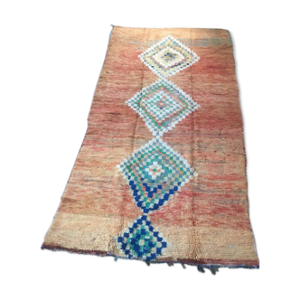 Moroccan carpet old vintage 160x300cm