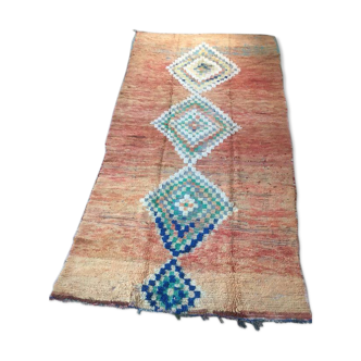 Tapis marocain ancien vintage 160x300cm