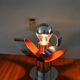 Raak flower lamp chrome 1970s