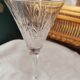 Cut crystal flute