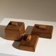 Set of three Art Deco boxes, France, circa 1960.