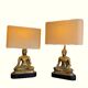Paire de lampes extreme-orient