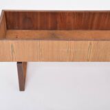Elegant Danish Midcentury Wooden Planter Box