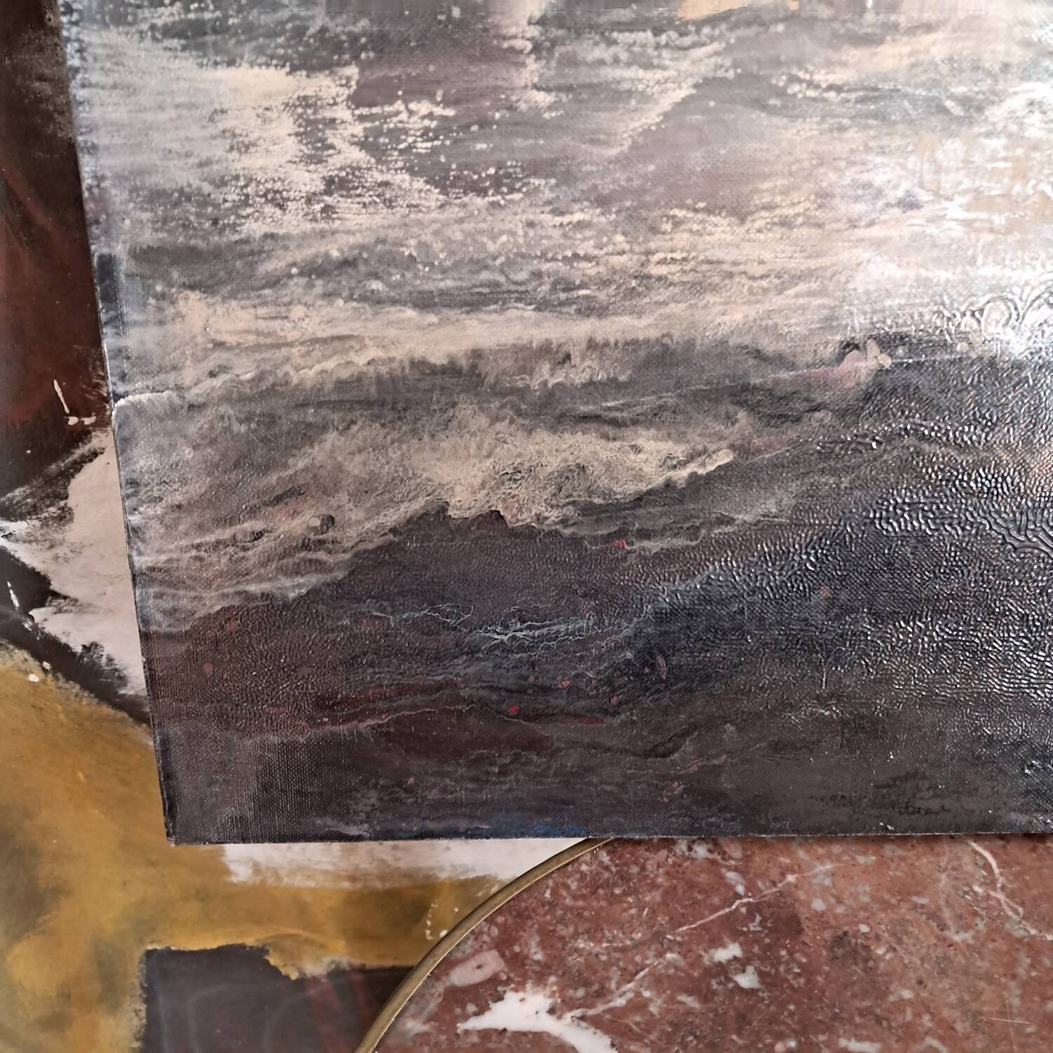 Modern composition oil painting