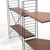 Tomado teak floor shelf with corner