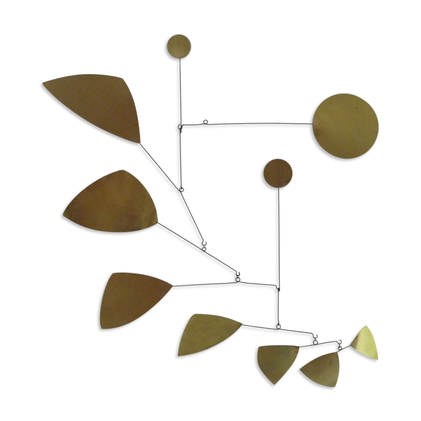 Mobile brass 70x70cm