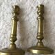 Pair of brass candlestick